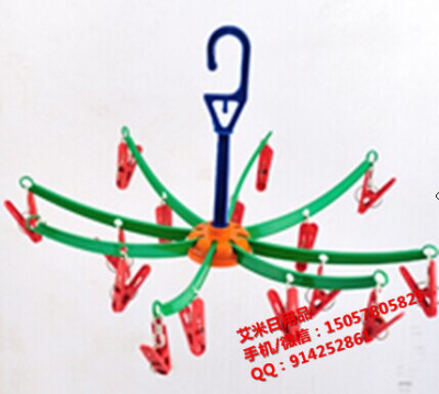 Admission-16 clip plastic hangers to travel and convenience to carry