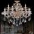Fu Heng zinc alloy continental living room lamp candle chandelier simply Villa authentic dining room lighting