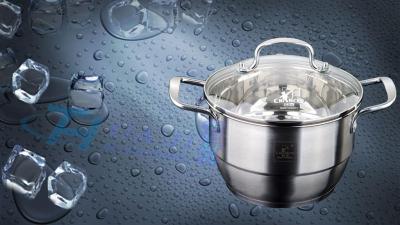 Stainless steel kitchenware, stainless steel tableware pot steamer pot with Pujinduo