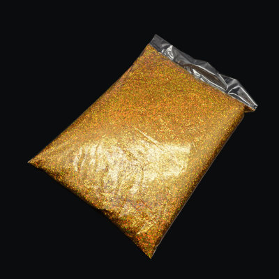 PET laser gold powder