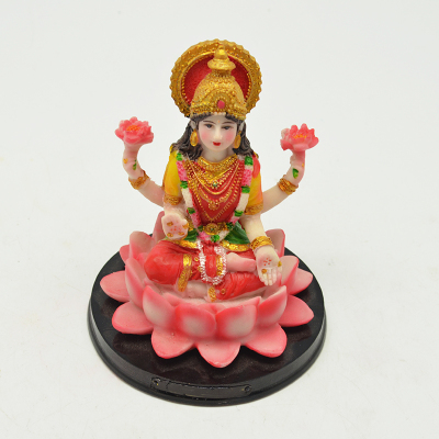 Colourful colophony India figure of Buddha colophony handicraft places article