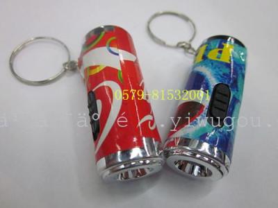 Electronic light beverage cans shape bottle of electric lamps LED light mini torch