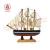 Business process 12CM exquisite handmade wooden sailing boat, home decoration