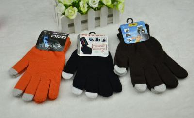Manufacturers selling ladies knitted gloves touch touch gloves gloves