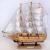 Business process 33CM Eastern Mediterranean style real wooden sailing ship model wooden boat model