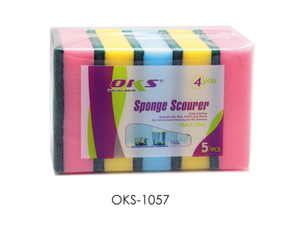 Sponge wipe Bubaijiebu serving piece of scouring pads OKS