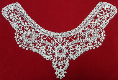 Water soluble lace embroidery lace collar Brooch garment accessories factory