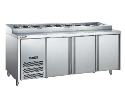 Commercial Air-Cooled Pizza Cabinet (Refrigerated) Restaurant Kitchen Supplies
