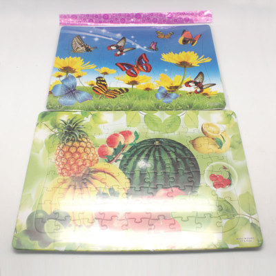 Paper puzzle children like toys, there are dozens of can be mixed batch, manufacturers direct