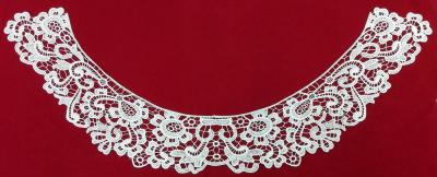 Lace corsage bow ties and lace accessories embroidery embroidering soluble lace