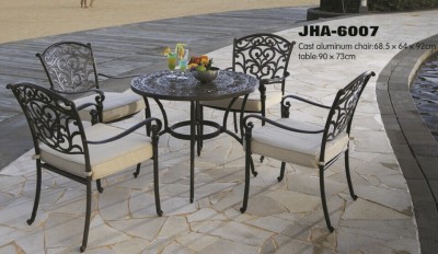 High quality cast aluminum outdoor furniture /garden/Villa furniture leisure Chair cast aluminium