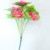 Hot idyllic luxury bouquets of artificial flowers bright Xiaoping Daisy decoration flower core silk fabric flower