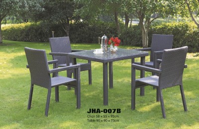 Leisure rattan furniture Wicker rattan furniture chairs tables outdoor patio table and chairs