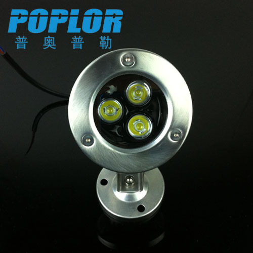 Led Underwater Light 3W underwater Spotlight Pond Underwater Floodlight Outdoor Lamp Landscape Light 12V