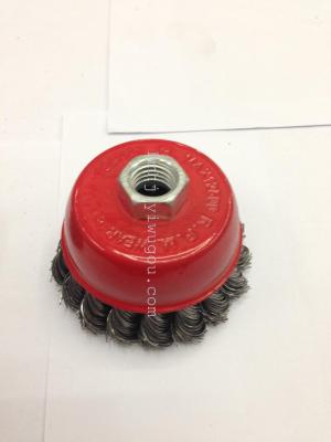 Wire wheel wool round wire brush factory outlet