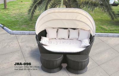 Rattan rattan leisure furniture bed/beds/Deluxe/Garden Beach bed bed rattan leisure bed