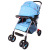 Baby buggy full roof shading a hundred keys double brake shock four-wheeled baby portable folding hand cart bag-mail