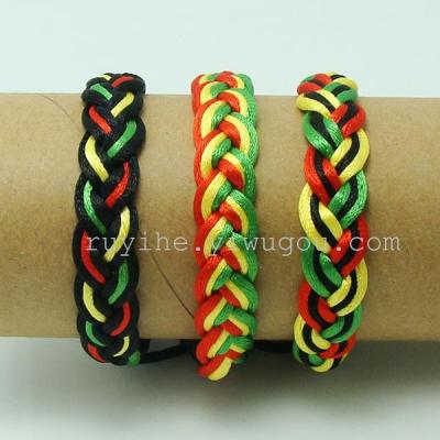 Lucky String Bracelet bracelet braided bracelet letters, Rainbow bracelets
