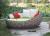 Rattan leisure bed garden courtyard, outdoor round bed bed bed luxury bed