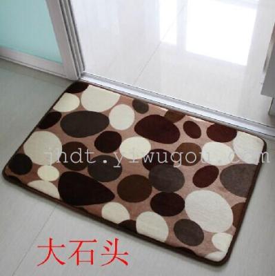 Machine washable floor mat door mat bedroom hallway bathroom carpet mat absorbent pad