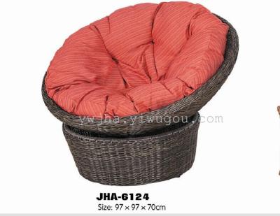 High quality round rattan lounge chairs rattan swivel chairs rattan lazy chairs
