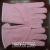A pair of OPP. plastic gloves color cotton 1 Pack 20.4-color mixed to pack.