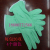A pair of OPP. plastic gloves color cotton 1 Pack 20.4-color mixed to pack.