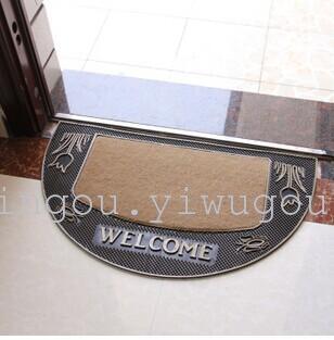 Household non-slip mats indoor carpet welcome door mat to get the plastic rubber mats