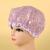 Lace double layer waterproof padded bath caps thickened oil Cap bath Hat