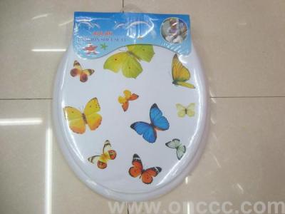 Ordinary printed toilet seats