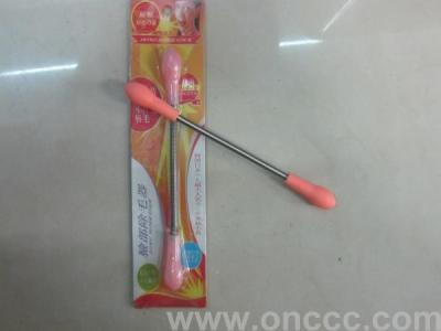 Plucking, waxing. facial hair removal device. spring pluck PP01