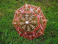 Embroidery umbrella