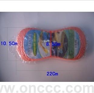 Foam sponge car wash with foam sponge 8 words vacuum packed with compressed sponge