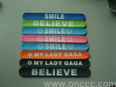 Silicone wrist band