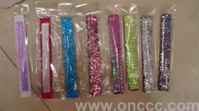 Sequin wristband