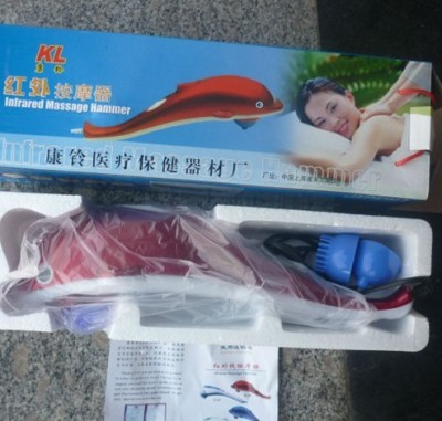 [Manufacturer supply] dolphin infrared massage hammer massage massage equipment High Power