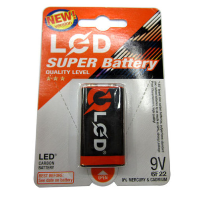 LED zinc-manganese battery
