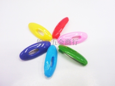 Silk scarf button plastic buckle