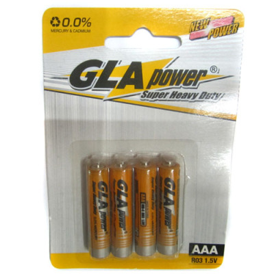 GLA R03 zinc-manganese battery (4B)
