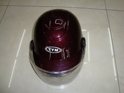 Electric motorcycle helmet