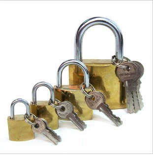 Lock padlock copper Lock titanium Lock