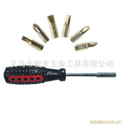 6-in-1 Combination Batch Multifunctional Screwdriver Screwdriver Manual Tool Small Tool Hardware Daily Necessities