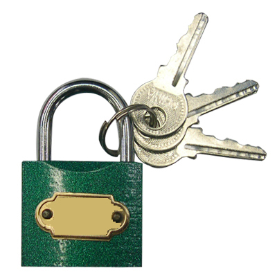 Lock padlock copper padlock color padlock