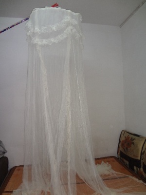 Supply double lace skirt King size Super Deluxe lace dome nets