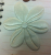 Ultrasonic stain cloth flower.