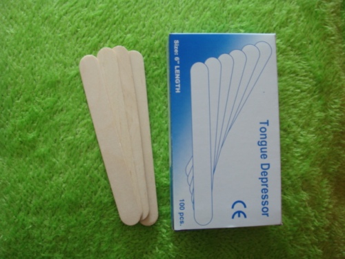 disposable tongue depressor birch tongue pressing piece gynecological examination piece palace scraping piece coffee stick wooden stick for foreign trade only