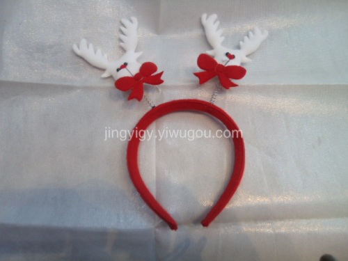 deer christmas head buckle