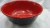 Wholesale supply of red and black melamine (melamine) 6 inch Lotus Bowl 180 of market order quantity is 1
