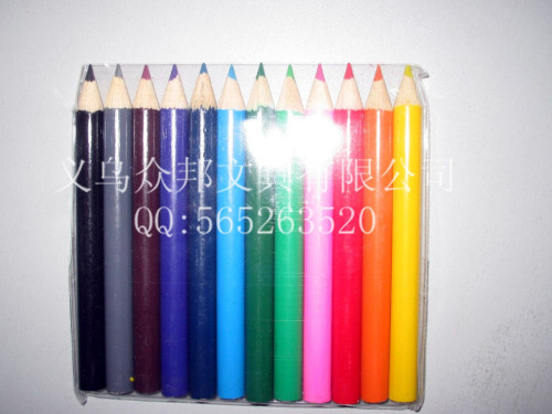 [zhongbang stationery] factory direct sales 12 color wood color pencil paint color lead