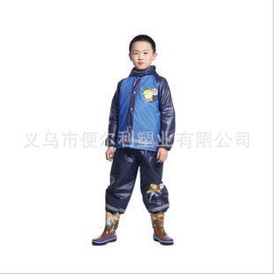 Supply student suit raincoat hooded "cartoon raincoat" student poncho factory outlet